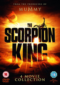The Scorpion King Collection | The Scorpion King / The Scorpion King 2: Rise of a Warrior / The Scorpion King 3: Battle for Redemption / The Scorpion King 4: Quest for Power |The Lost Throne  | The Scorpion King / The Scorpion King Two /  DVD